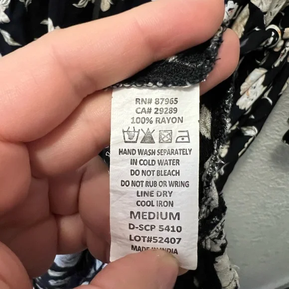 Elan International Maxi Wrap Dress - Picture 5 of 10